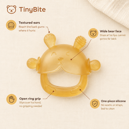 TinyBite Pro Stay-On Baby Teether [FREE TODAY]